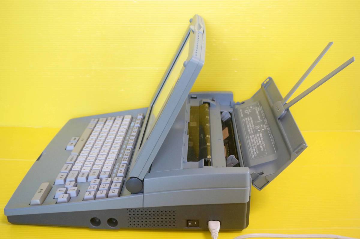 富士通 カラーワープロ OASYS【LX-9500SD(JISキーボード)】取扱説明書 