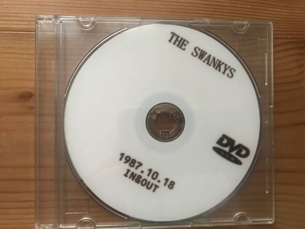 貴重】The Swankys 1987年ライブ映像 DVD 1円スタート 