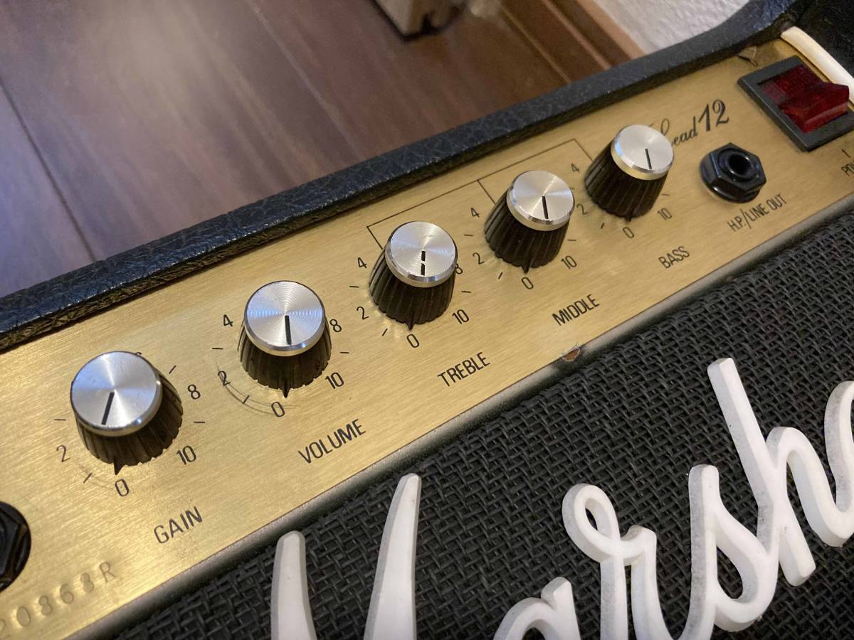 Marshall Rシリアル 0 公式通販 Lead12 lead model lead12 83年 激レア 修理 (08624R) &frasl; 1 マーシャル コンボ