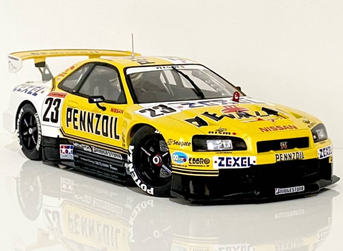 AUTOart 1/18 Nissan Skyline GT-R Pennzoil ZEXEL NISMO R34 JGTC