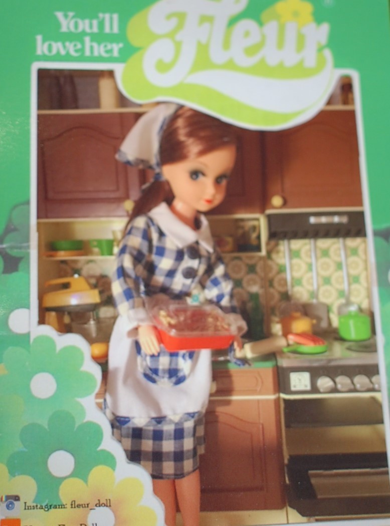 オランダ版シンディちゃん フルール キッチンセット かわいい！ドールハウス1/6 オランダ版シンディちゃんのフルール キッチンセット かわいい！ドール