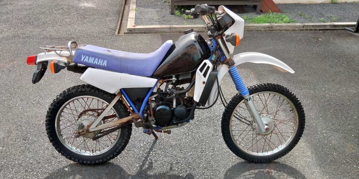 滋賀引取希望 DT50 動画有り 17W 水冷2スト オフ車 ミッション 林道 