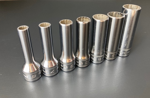 人気SALE，SALE スナップオン Snap-on 3/8差込 12角ディープソケット SFM6/7/9/10/12/13 6ヶセット(ソケットレンチ)｜売買されたオークション情報、yahooの商品情報をアーカイブ公開 - オークファン ソケットレンチ