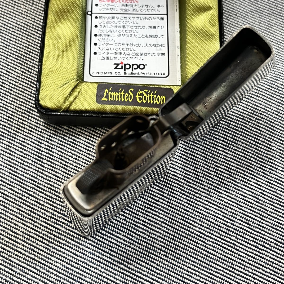 BWL Bill Wall Leather ビルウォールレザー ZIPPO ジッポ 木目 ウッド  