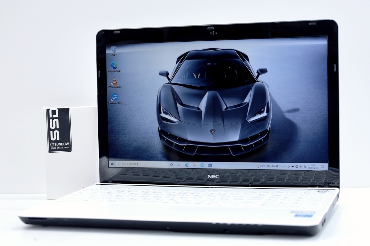 究極 i7 3630MQ ★SSD128GB+750GB★NEC LS150M★8GB★ WEBカメラ Office WIFI/DVD/USB3.0/Win10/即決特典有7114