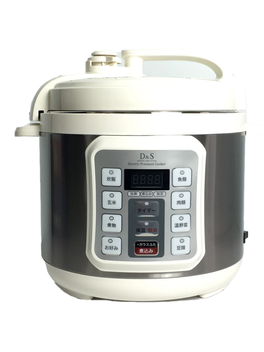 D&S 電気圧力鍋 STL-EC50R 佐藤商事 D&S 4L STL-EC50R [レッド