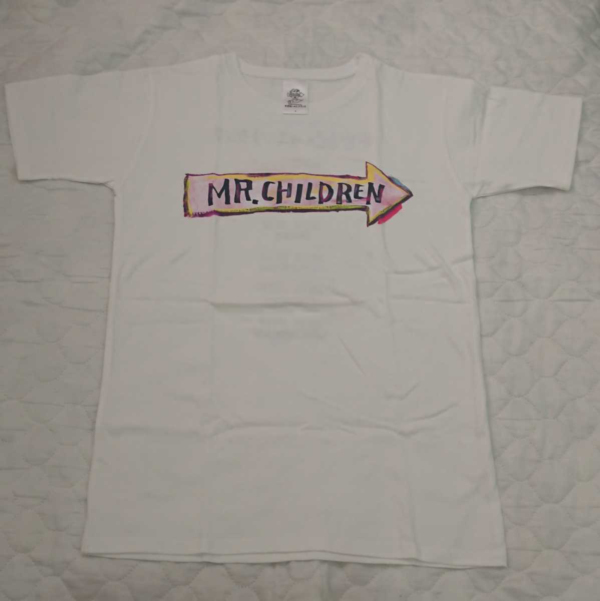 Mr.Children☆半世紀へのエントランス エントランスTシャツ(Arrow)白 S