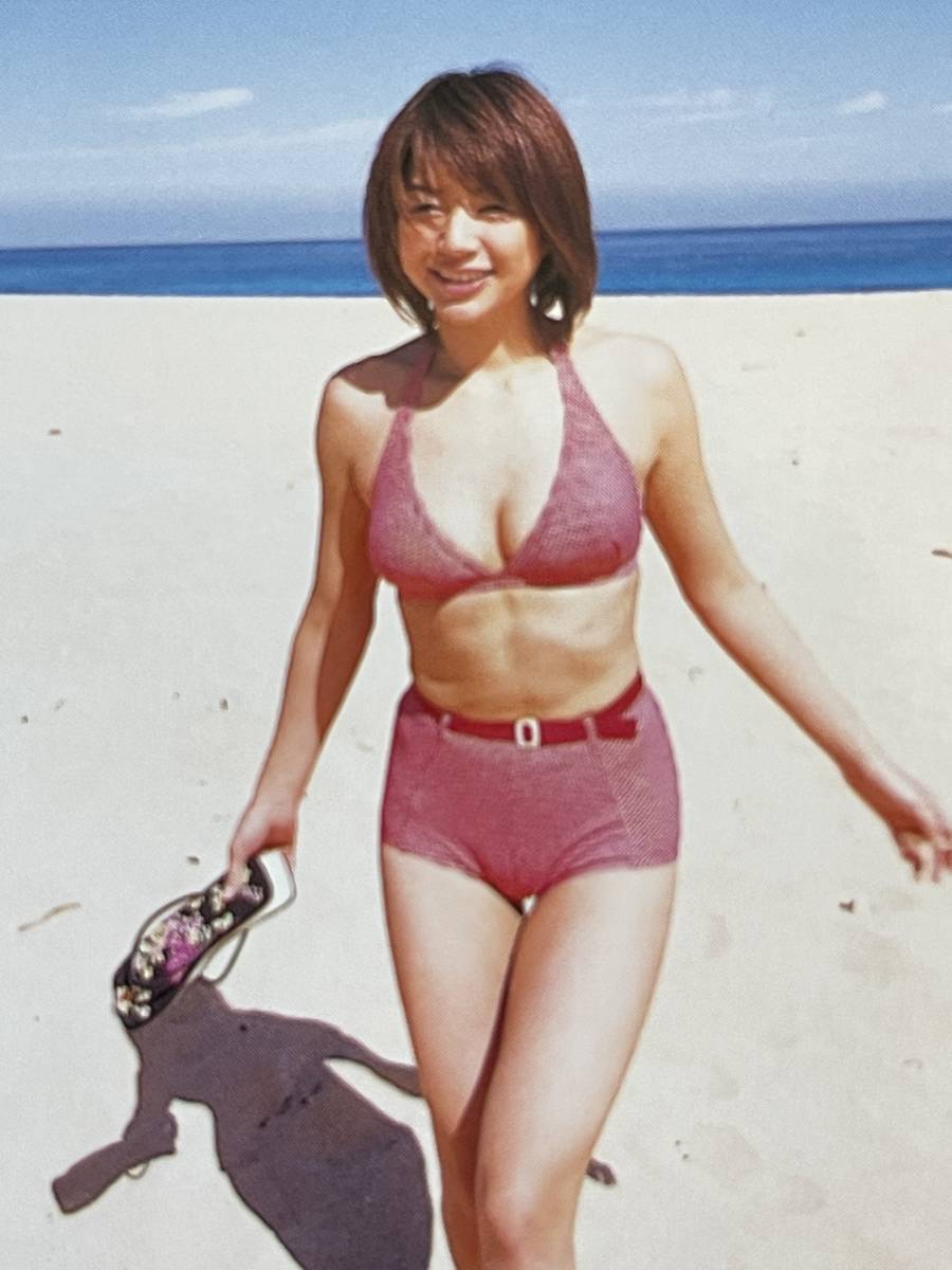お宝☆井川遥☆ハイレグ水着グラビア☆12P☆切り抜き(タレント