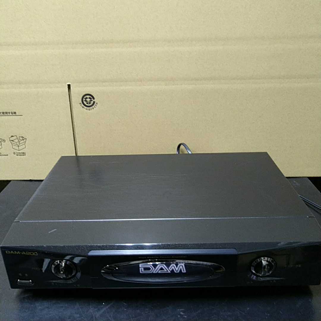 FZ9 第一興商 DAM-A200 パワーアンプ 中古 点検動作品 第一興