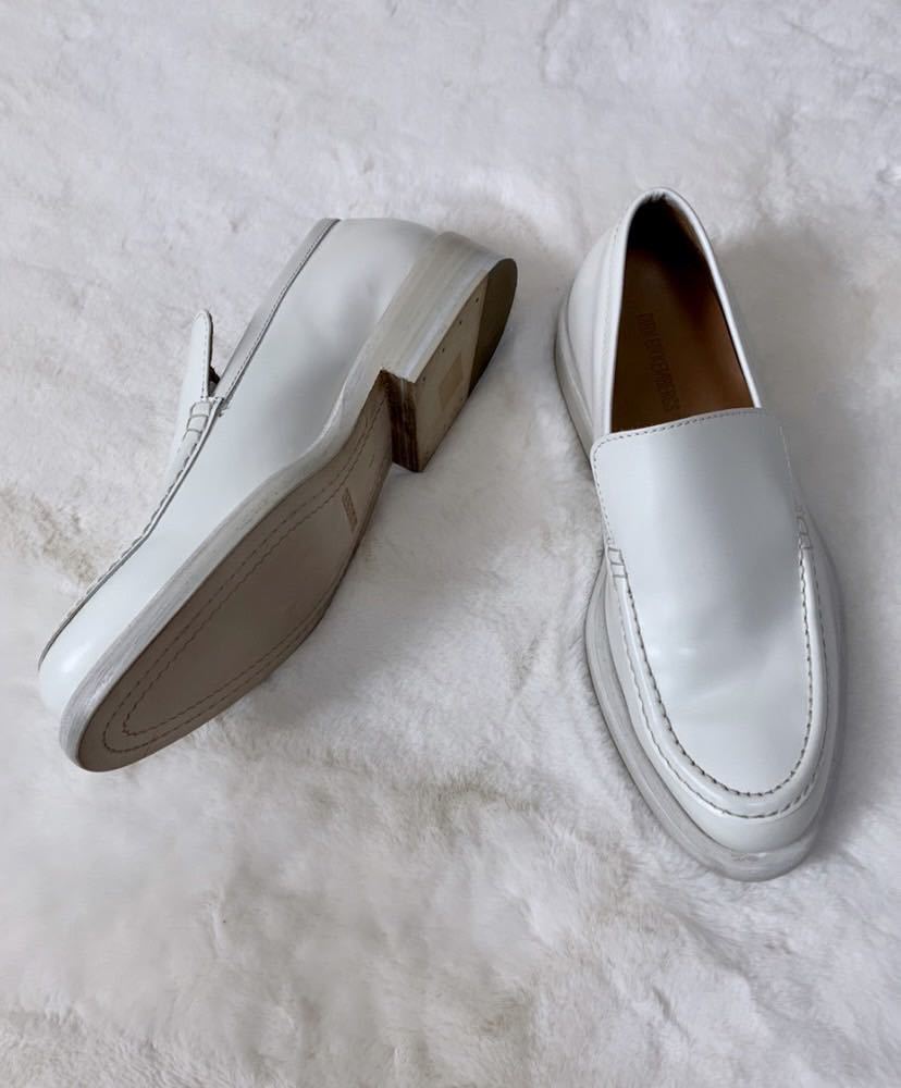 【得価，定番人気】 品 DIRK BIKKEMBERGS /ダークビッケンバーグ /ペンキ加工ローファー/size8/ホワイト(26.0cm)｜売買されたオークション情報、yahooの商品情報をアーカイブ公開 - オークファン 26.0cm