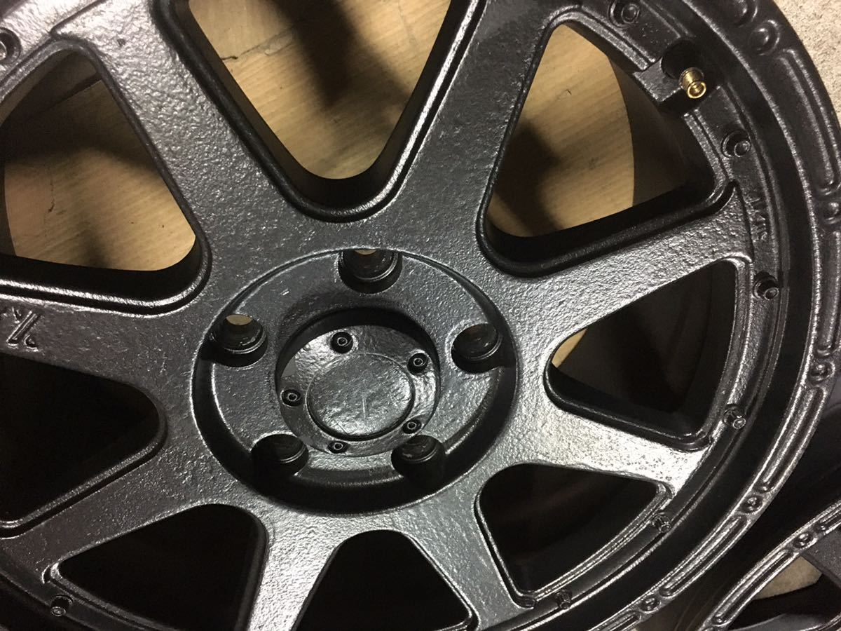 40 XTREME-J 5H 7.5J XJ PCD127 17インチ MLJ ホイール ハブ71.6♪グランド