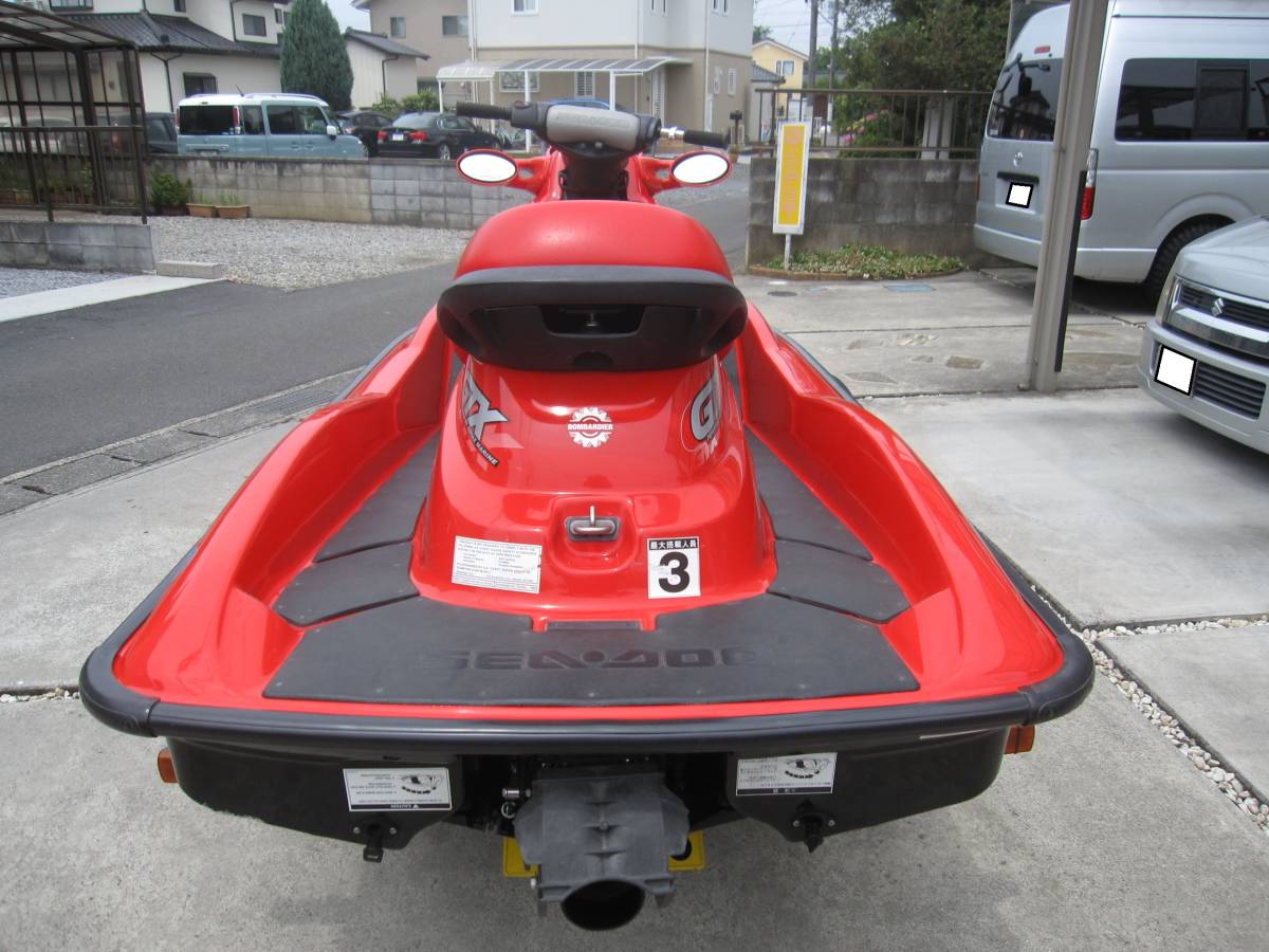 実働 SEADOO シードゥー GTX 2005年 3人乗 程度良好 トレーラー付 書類 