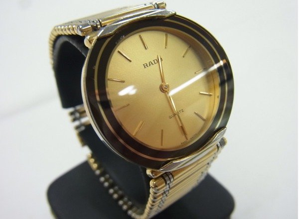 ラドー クォーツ メンズウォッチ ファッション ゴールド 1009-S7079t ラドー クォーツ メンズウォッチ ファッション ゴールド 1009-S7079t