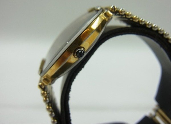 ラドー クォーツ メンズウォッチ ファッション ゴールド 1009-S7079t