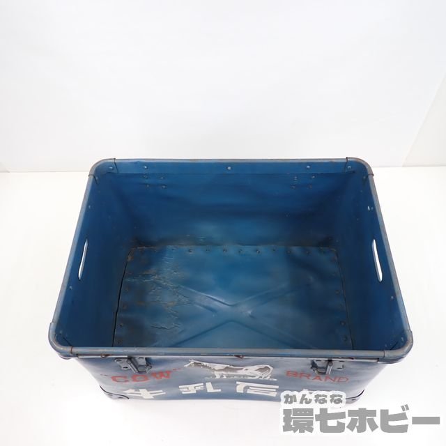 MP44◇当時物 古い 牛乳石鹸 ボテ箱/昭和レトロ 収納箱 ケース 什器