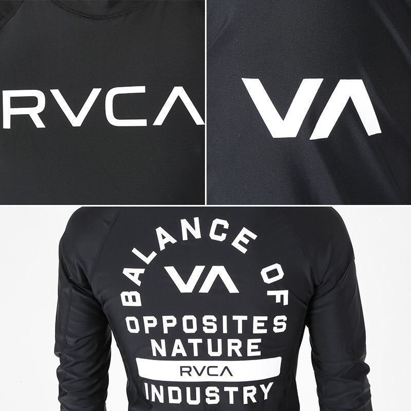 RVCA ルーカ 水陸両用 ラッシュガード 格闘技ウェア ロンT ルカ 長袖Tシャツ トップス UVカット L