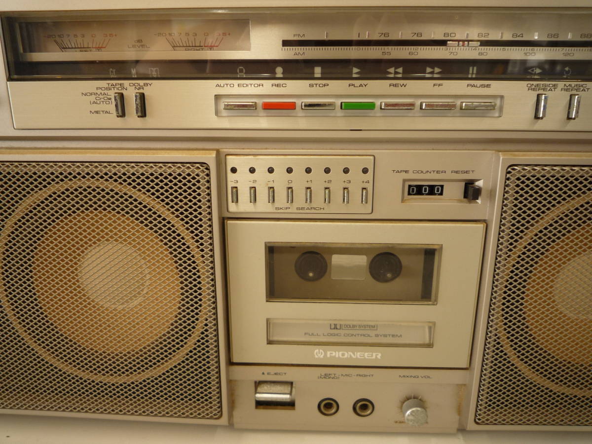 レトロ ラジカセ パイオニア SK-900 ジャンク品 通電OK Yahoo