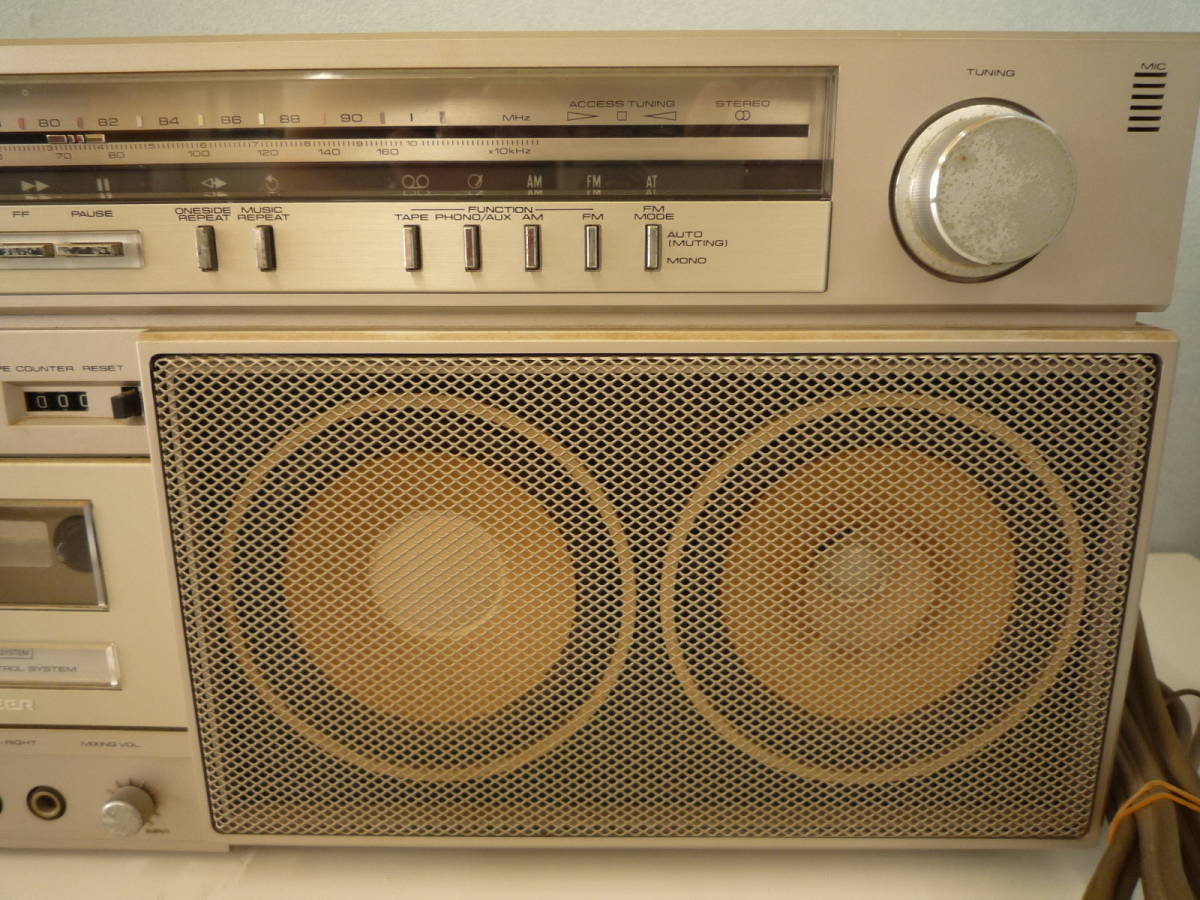 レトロ ラジカセ パイオニア SK-900 ジャンク品 通電OK Yahoo