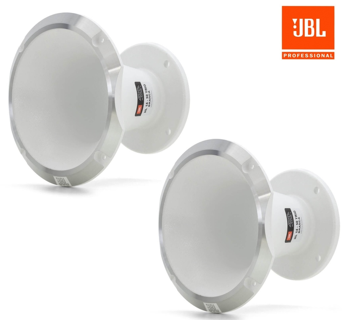 JBL アルミホーン 2インチ HL14-50 TRIO 2個セット 白 黒 ホーン 車＆
