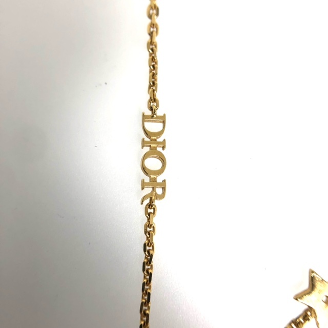 Dior パール付きチェーンネックレス（レシート有り） Dior パール付き