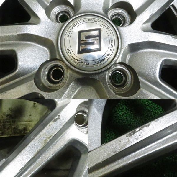 2018年製 8分山 ダンロップ WINTERMAXX WM01 155/65R14/SEIN 4.5J 4H 100 +45 Φ67/4本 F_Q_113