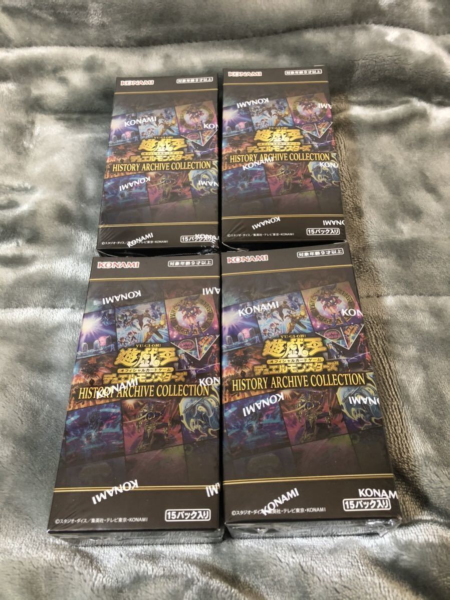 ARCHIVE COLLECTION HISTORY デュエル 7BOX 未開封遊戯王 新品未開封