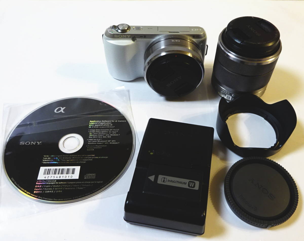 α ダブルレンズキット SONY NEX-C3D NEX-C3 ソニー ミラーレス一眼