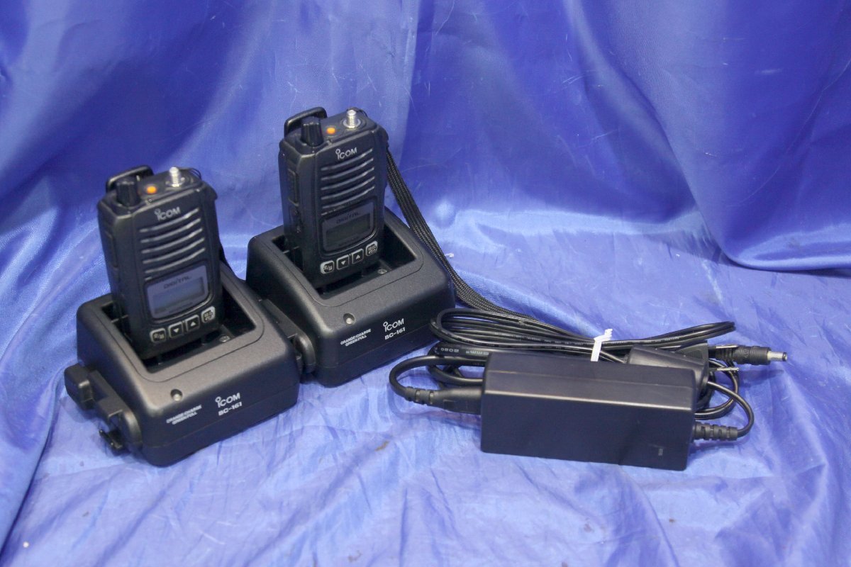 2台セット アイコム IC-DPR3 登録局 トランシーバー 廃局済み icom