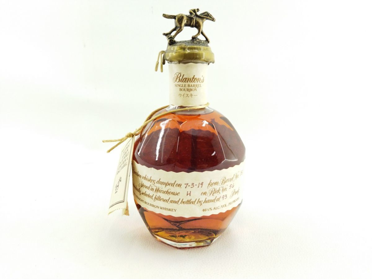 ☆ Blanton's シングルバレルバーボン 750ml 46.0% ◇3114/高洲店