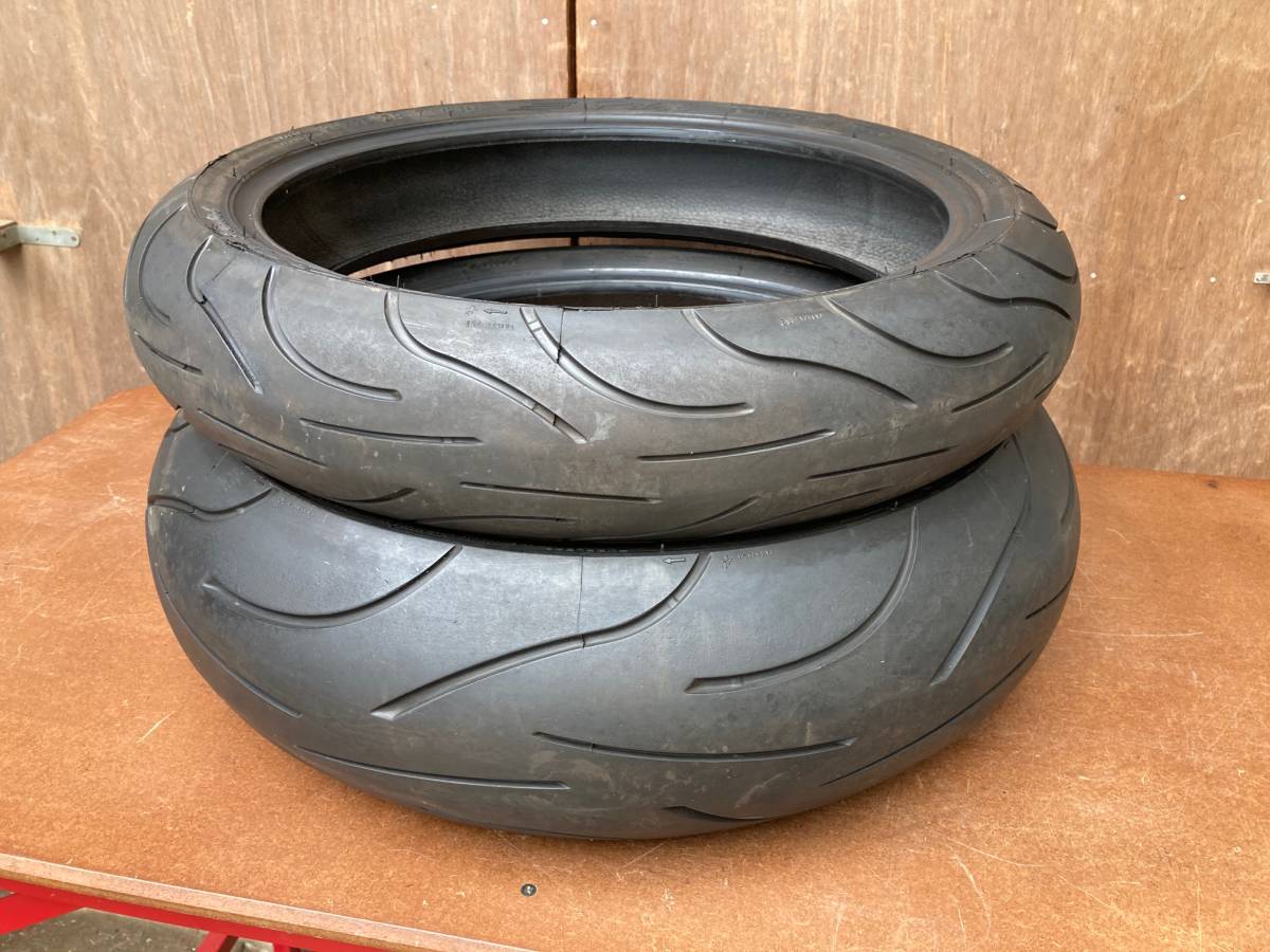  ミシュラン パワー 2CT 120/70ZR17 180/55ZR17(オンロード)｜売買されたオークション情報、yahooの商品情報をアーカイブ公開 - オークファン オンロード