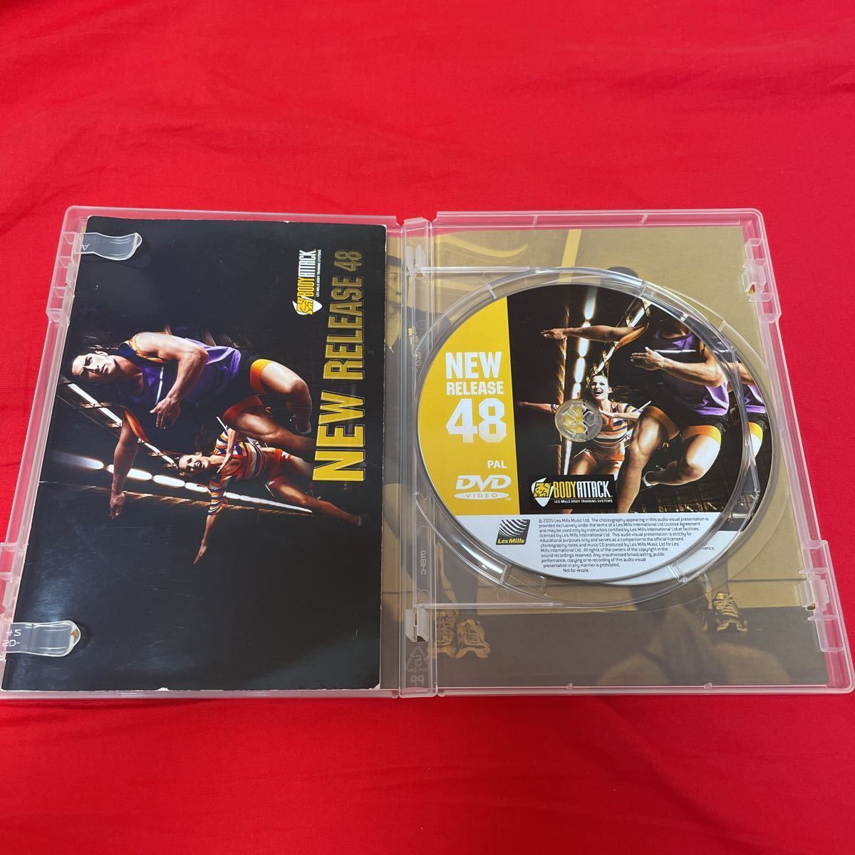 ボディアタック CD DVD Les Mills レスミルズ 英語テキスト LESMILLS