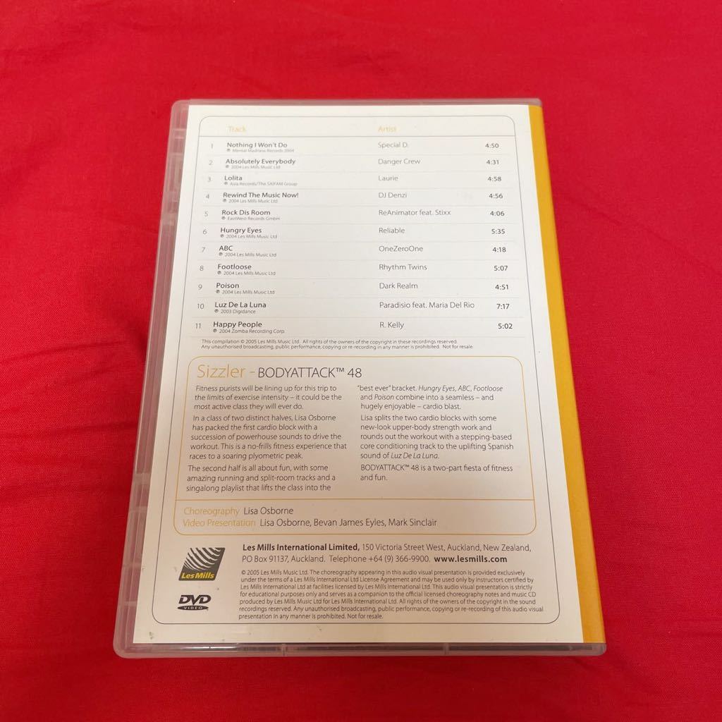ボディアタック CD DVD Les Mills レスミルズ 英語テキスト LESMILLS