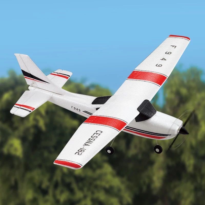 【安い，100%新品】 バッテリー2本 ジャイロ搭載 RC ラジコン 飛行機 プレーン 200M制御 25分間飛行 初心者最適 100g以下 グライダー XK wltoys F949&rarr;F949S(完成品（電動）)｜売買されたオークション情報、yahooの商品 完成品（電動）