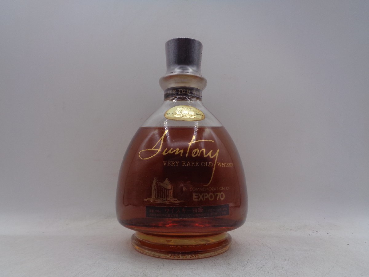 【新作登場，品質保証】 同梱OK商品 SUNTORY EXPO '70 サントリー エキスポ 70 ベリー レア ウイスキー 特級 700ml 43％ 古酒 未開栓 X132878(日本)｜売買されたオークション情報、yahooの商品情報をアーカイブ公開 - オーク 日本