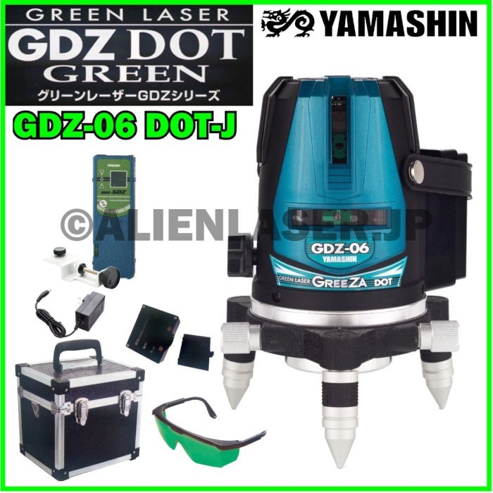 人気SALE，お得 1年保証 山真 ヤマシン 5ライン ドット グリーン 墨出し器 GDZ-06DOT-J 本体+受光器(光学測定器)｜売買されたオークション情報、yahooの商品情報をアーカイブ公開 - オークファン 光学測定器