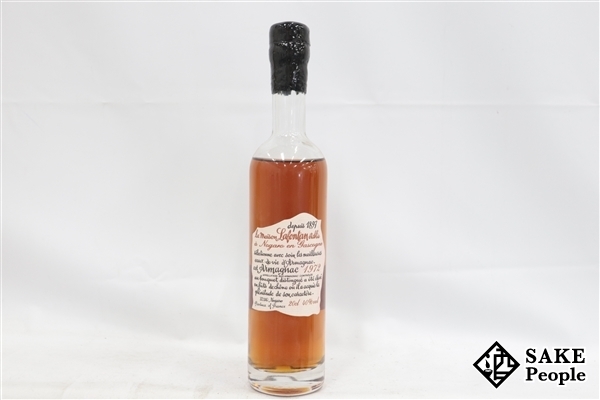 ◇注目! ラフォンタン 1972 200ml 40% 木箱 アルマニャック ［1972］年