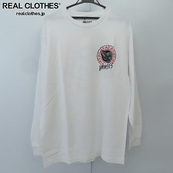 【定番，2026】 MASSES/マシス T-SHIRTS L/S LIZARD リザード ロンT WHITE/L /LPL(Lサイズ)｜売買されたオークション情報、yahooの商品情報をアーカイブ公開 - オークファン Lサイズ
