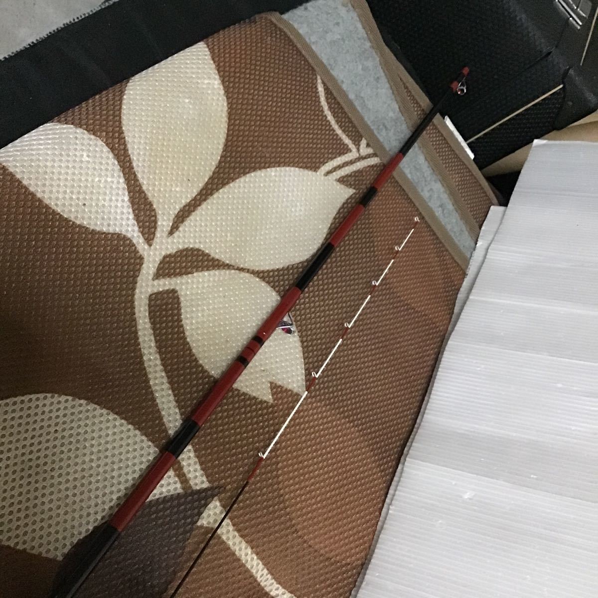 頼まれました サクラ並継チヌ筏釣竿 1.8m 名前が載ってい