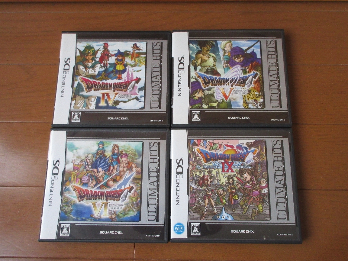 正規品，品質保証 ドラクエ 4 5 6 9 DS ドラゴンクエスト(ロールプレイング)｜売買されたオークション情報、yahooの商品情報をアーカイブ公開 - オークファン ニンテンドーDSソフト