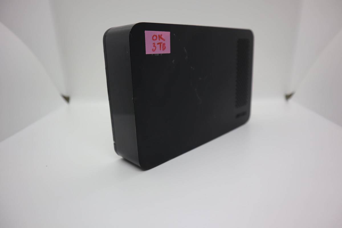 CB3788 & BUFFALO バッファロー HD-LLU3 外付けハードディスク HDD 3TB【HD-LLU3】 本体のみ
