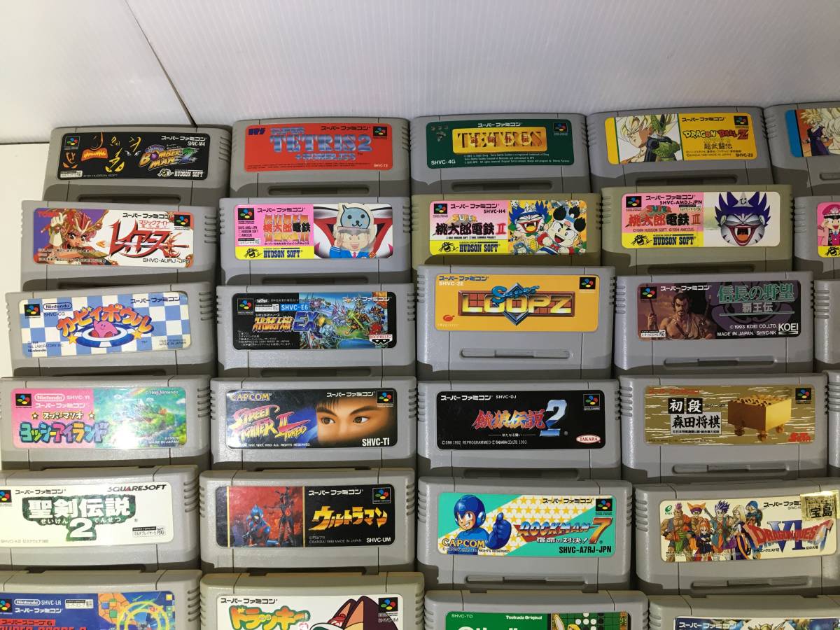 スーパーファミコンソフト　52本セットまとめ売り スーパーファミコンソフト 52本セットまとめ売り Nintendo