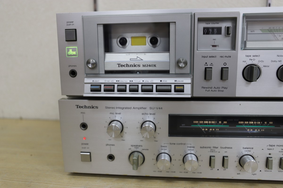 テクニクステープデッキm240x 完動品！ テクニクス Technics RS-M240X