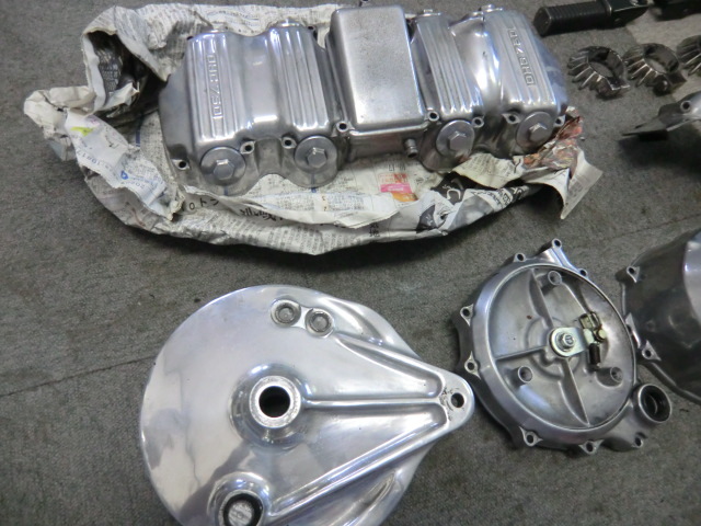 CB750K1　Eg廻り　カバー類SET！＆ドラム　中古品　CB750four　旧車　HONDA　ホンダ