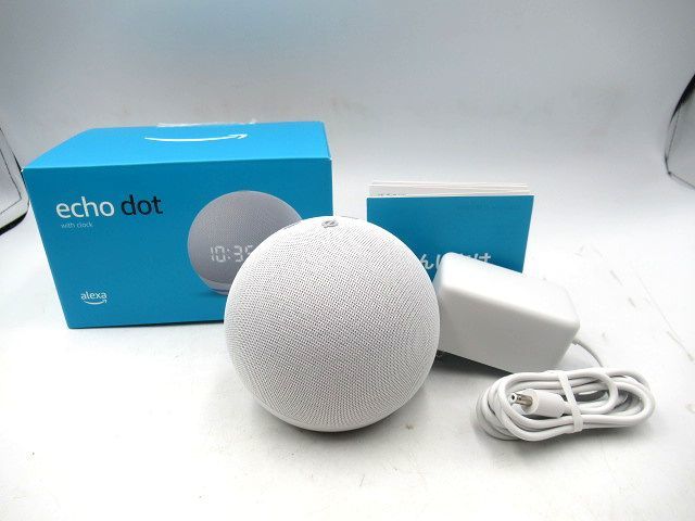 Echo (エコー) 第4世代スマートスピーカーAlexaグレーシャーホワイト