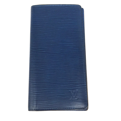 ルイヴィトン エピ ポルトフォイユ ブラザ 長財布 小銭入れあり ブルーセレスト M60616 青 メンズ 財布 LOUISVUITTON
