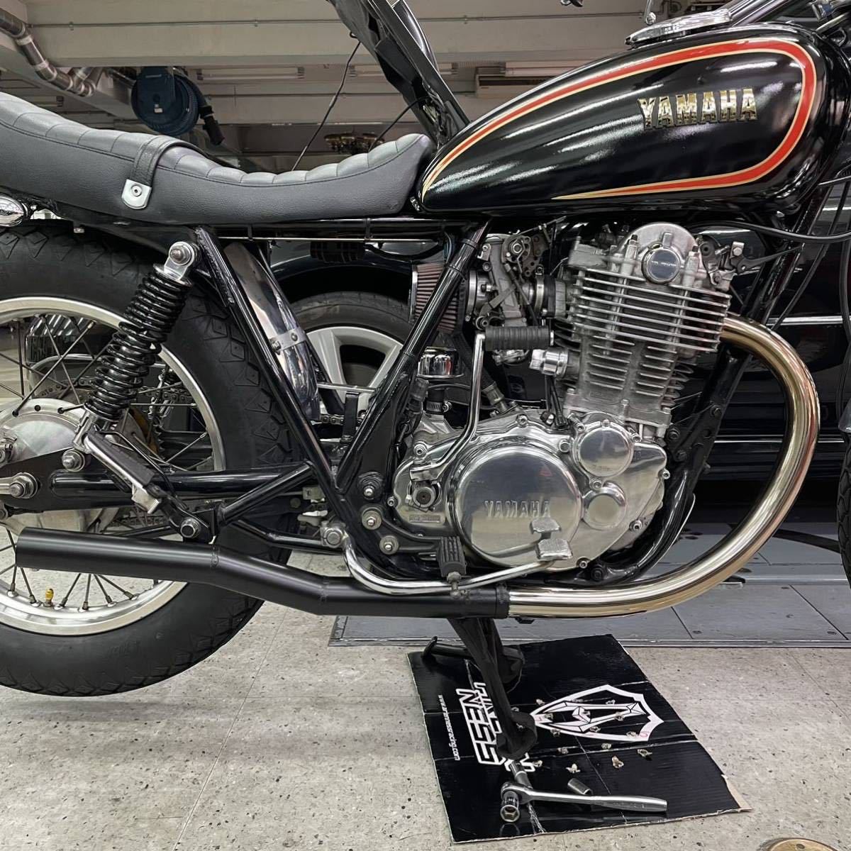 第12弾ワンオフSR400 ショート菅 スリップオン 送料無料匿名配送
