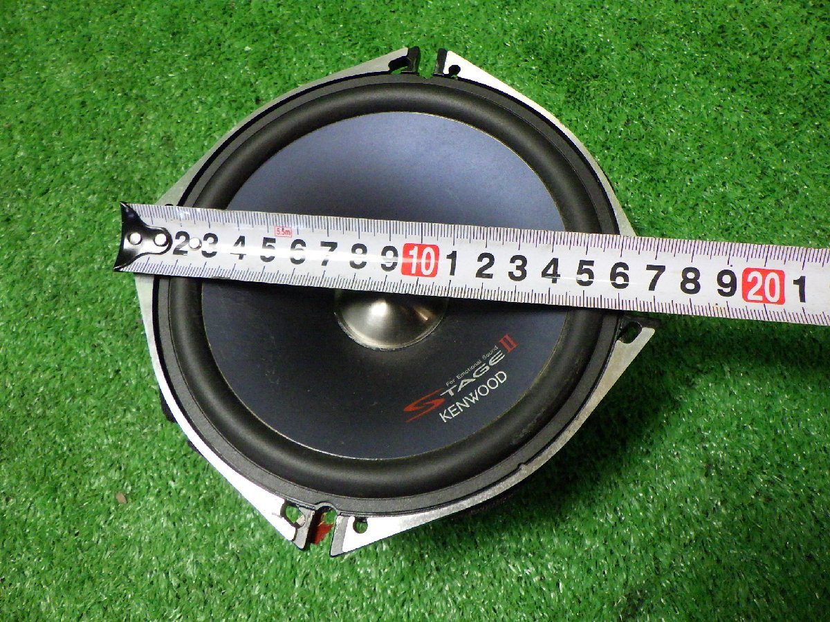 KENWOOD KFC-LS170 スピーカー 本体 ケンウッド スピーカー KFC-LS170 左右セット ツイーター付 音出し