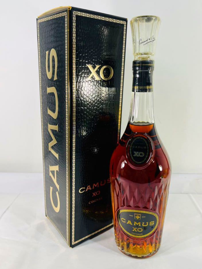◇1円☆ 【未開栓】CAMUS カミュ XO ロングネック コニャック 箱入