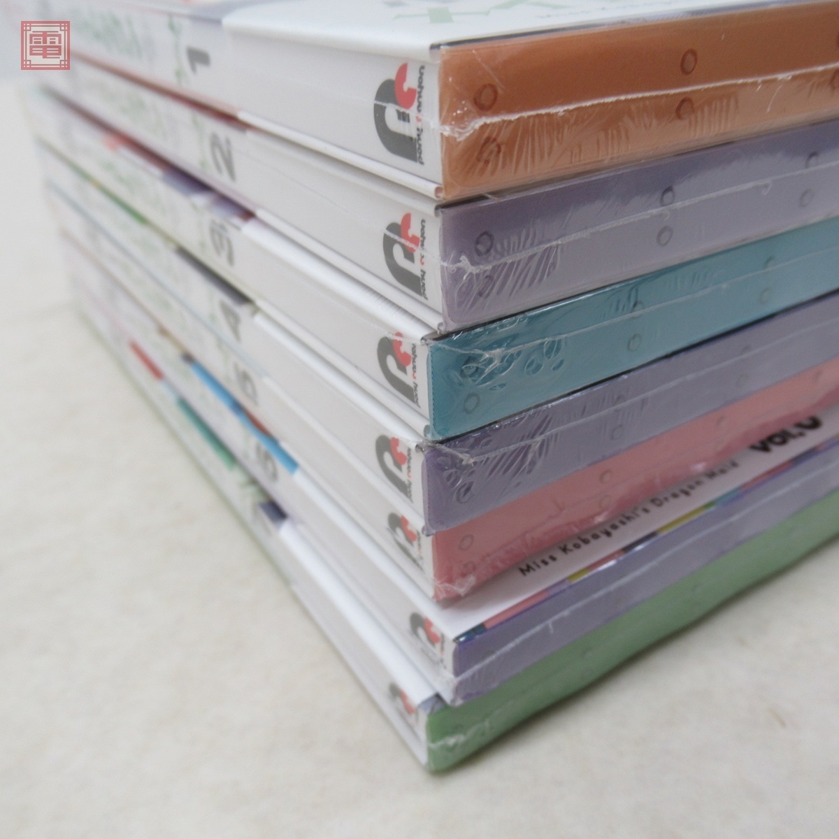 未開封 Blu-ray 小林さんちのメイドラゴン 全7巻セット 全巻収納BOX付