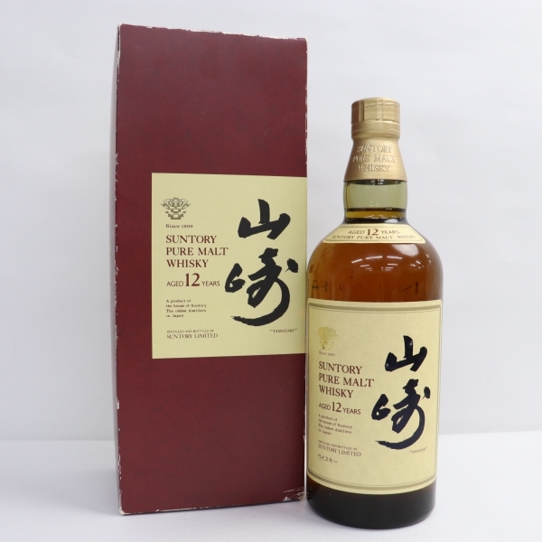 SUNTORY サントリー 山崎 12年 ピュアモルト 旧 43％ 750ml